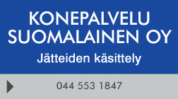 Konepalvelu Suomalainen Oy logo